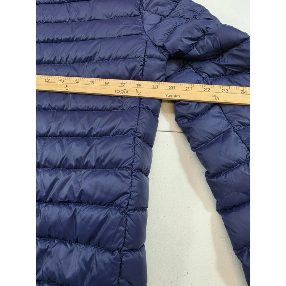 Polo Ralph Lauren Youth Packable Down Puffer Jacket Navy Blue Size XL (16-18)
